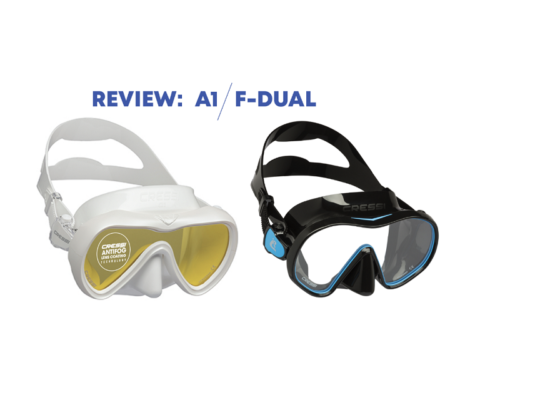 Mask Review A1 and F-Dual-Cressi