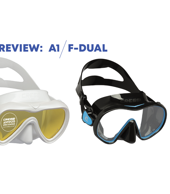 Mask Review A1 and F-Dual-Cressi